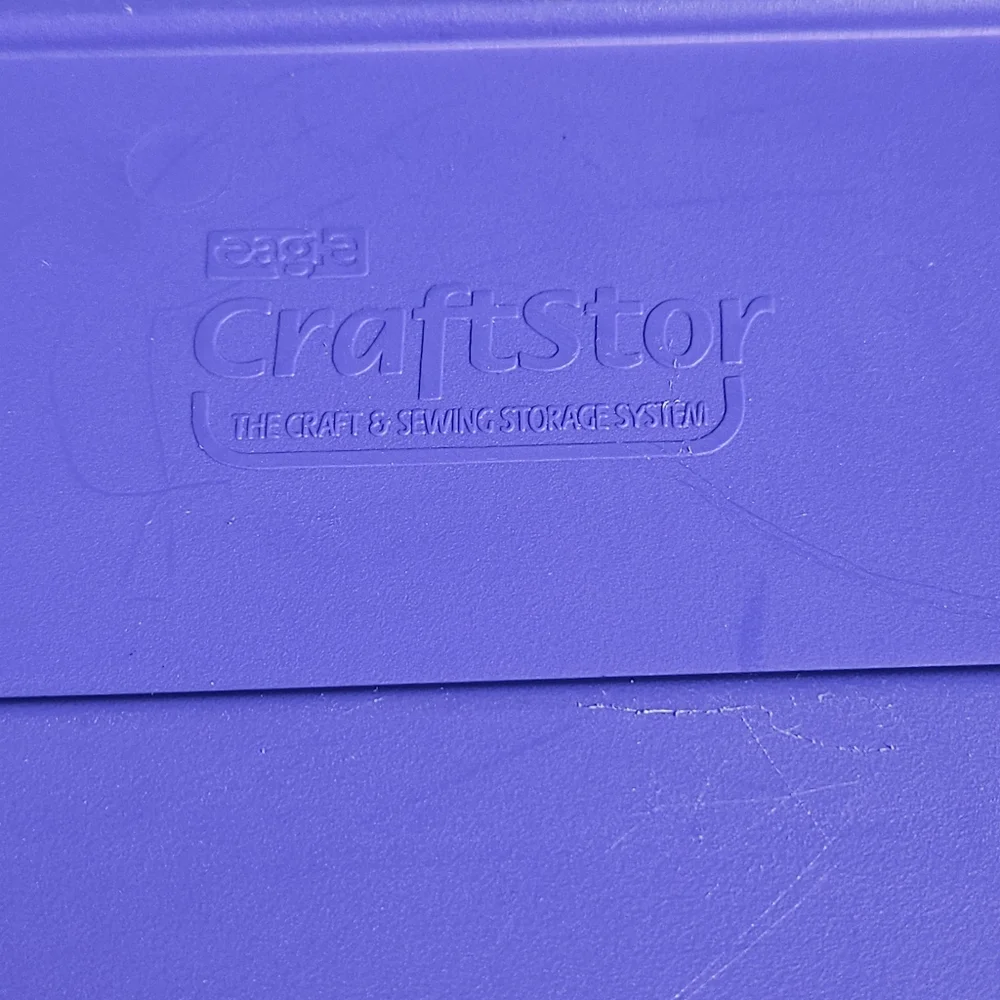 Eagle Craftstor 20" Sewing Craft Tote Storage Organizer Tray - Picture 11 of 14